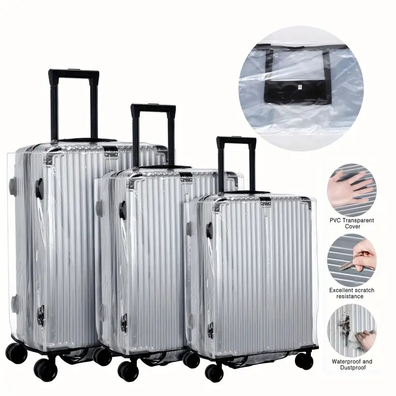 Pelindung koper beroda PVC, pe - Silent Replacement Luggage Wheels ulasan dan harga