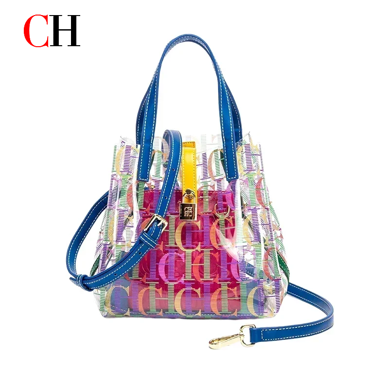 Wallets - Tas Tote Transparan PVC Wanita, Tas