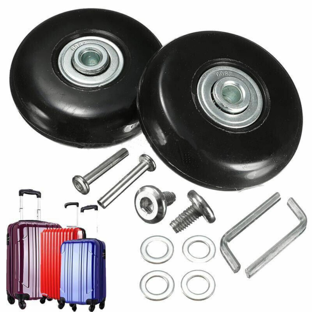 2 Buah Roda Pengganti dengan S - Spinner Wheel Rolling Suitcase 20 Inch ulasan dan harga