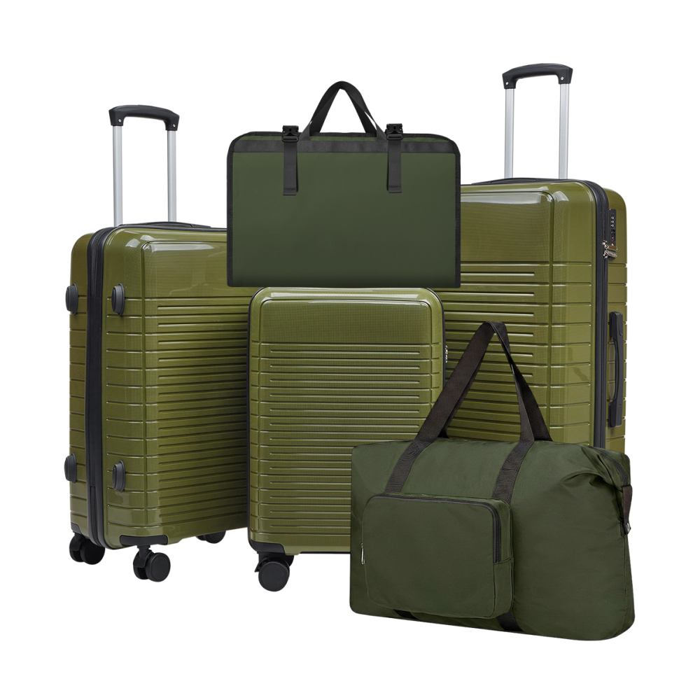 Set Koper 5 Buah dengan Cangka - Luggage Protective Cover Transparent ulasan dan harga