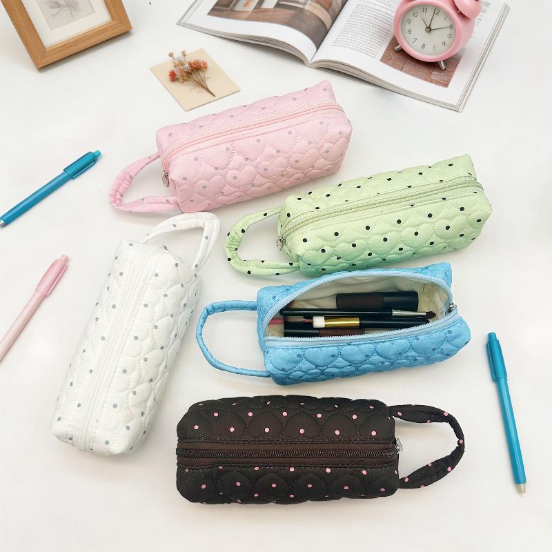 Tas Kosmetik Motif Polkadot Po - Cosmetic Bags ulasan dan harga