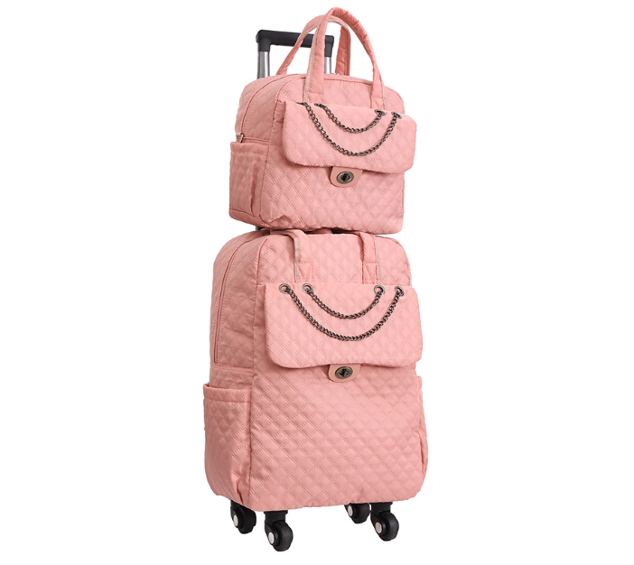 Tas Koper Wanita, Tas Ransel W - Foldable Rolling Luggage Bag ulasan dan harga