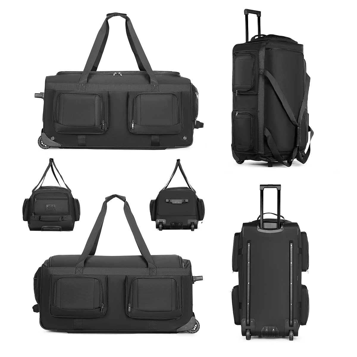 Tas Troli Pindah Tempat, Tas B - Foldable Rolling Luggage Bag ulasan dan harga
