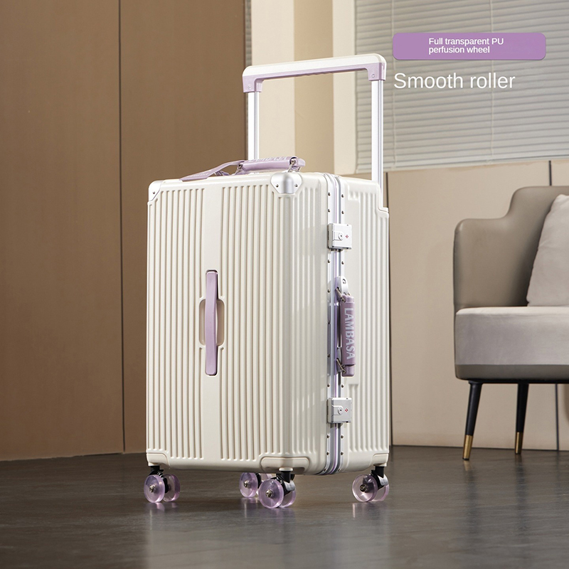 Koper dengan Rangka Aluminium, - Spinner Wheel Rolling Suitcase 20 Inch ulasan dan harga